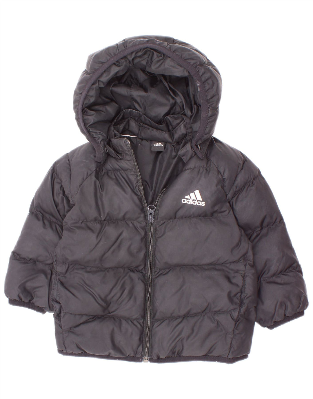 Adidas Veste matelassée à capuche pour garçon 3-4 ans Noir
