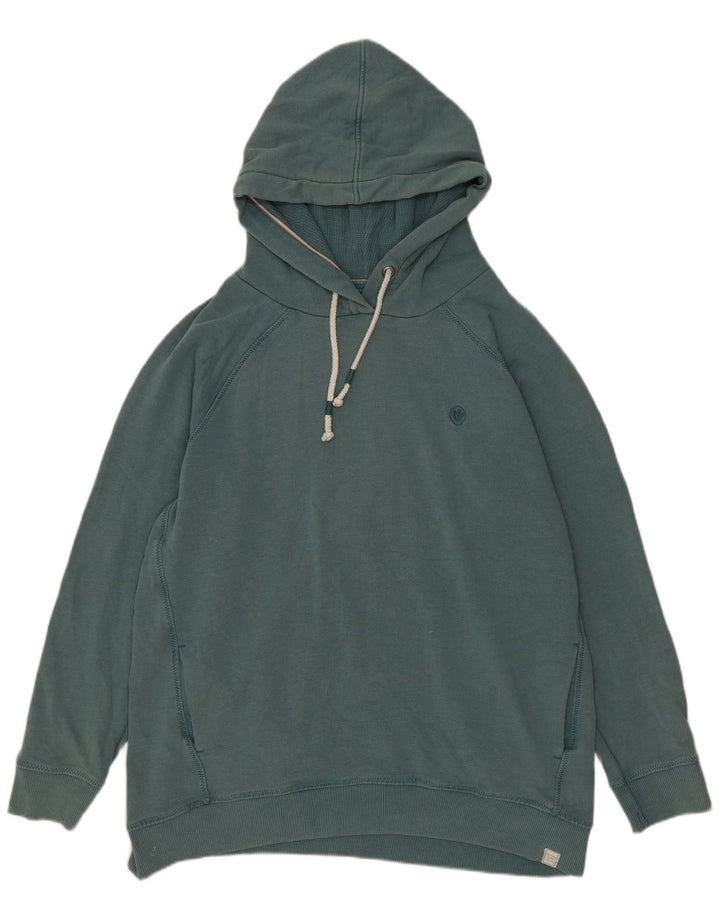 Fat Face Sweat à capuche pour femme UK 44 en coton vert moyen