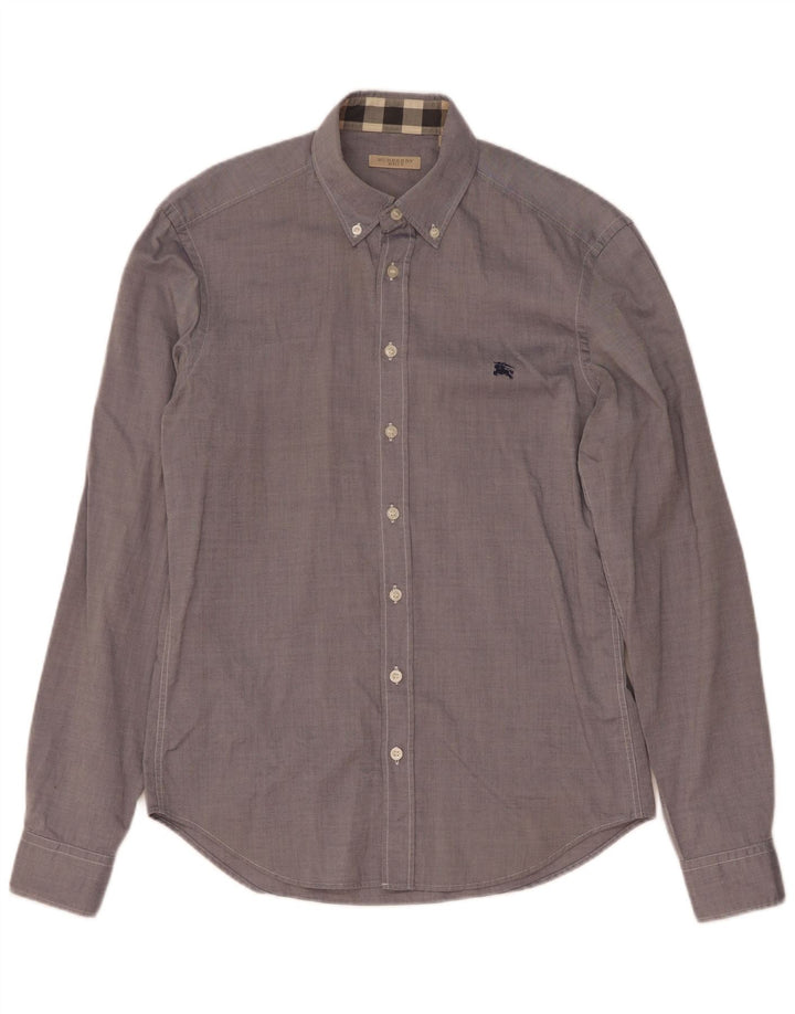 Burberry Chemise Homme Petit Bleu Coton