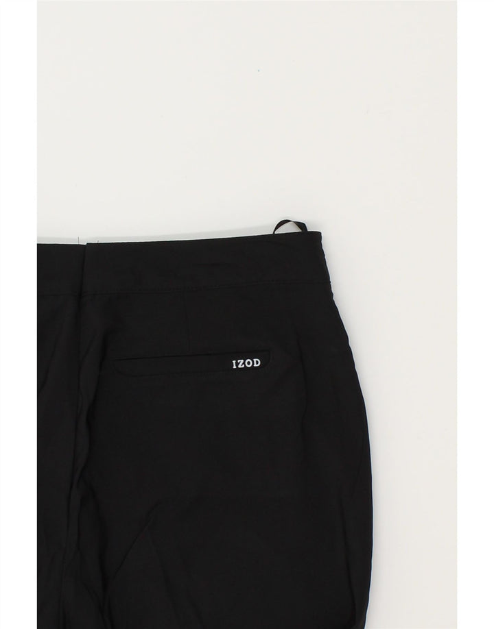 IZOD Womens Casual Shorts W32 Large Black Polyester Vintage Izod and Second-Hand Izod from Messina Hembry 
