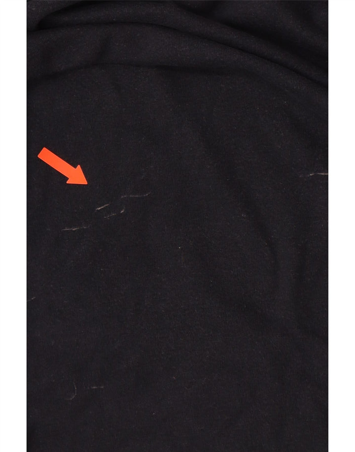 SUPERDRY T-Shirt Graphique Homme Bleu Marine Moyen Coton