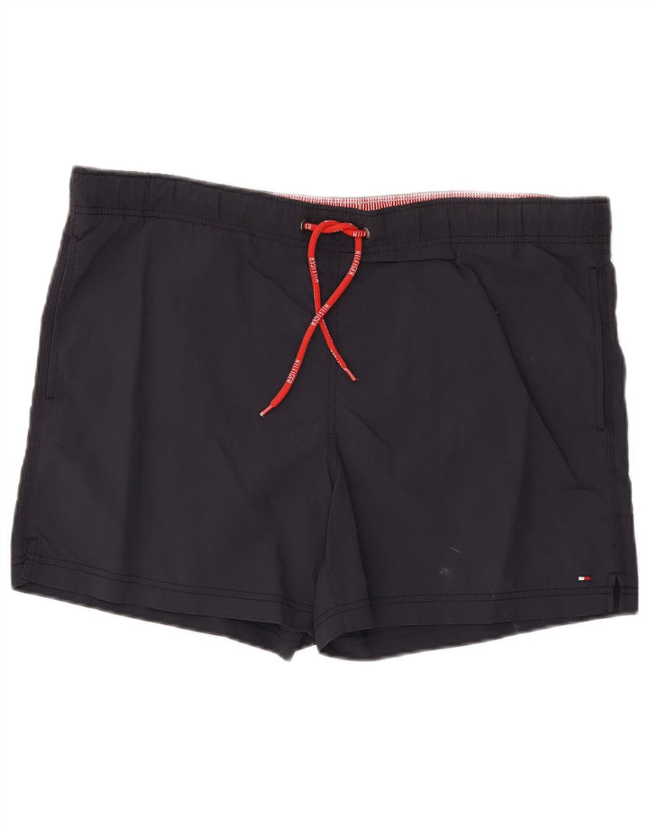 Tommy Hilfiger Short de bain pour homme Bleu marine Taille L