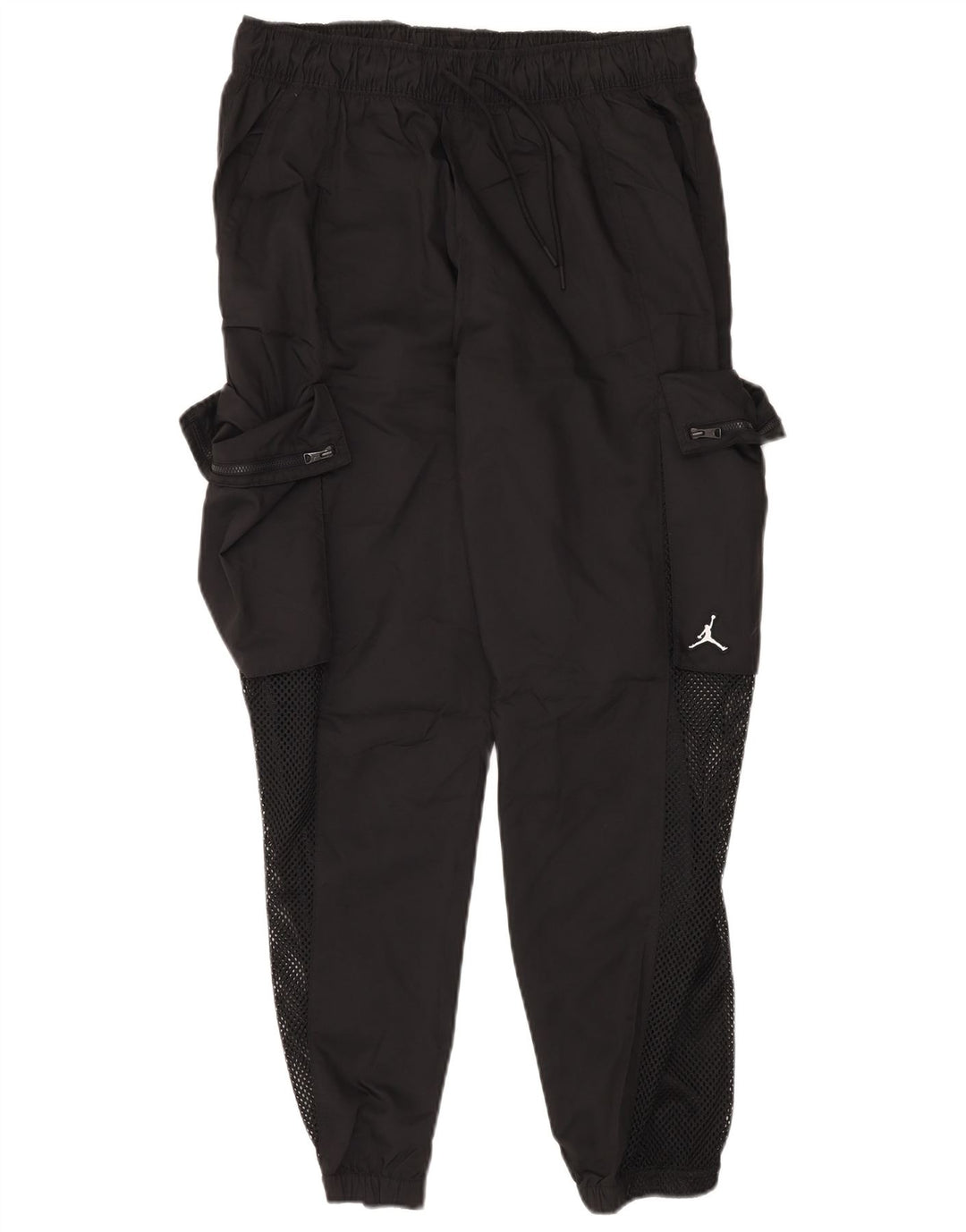 JORDAN Pantalon de survêtement cargo pour hommes Joggers Large Noir Polyester