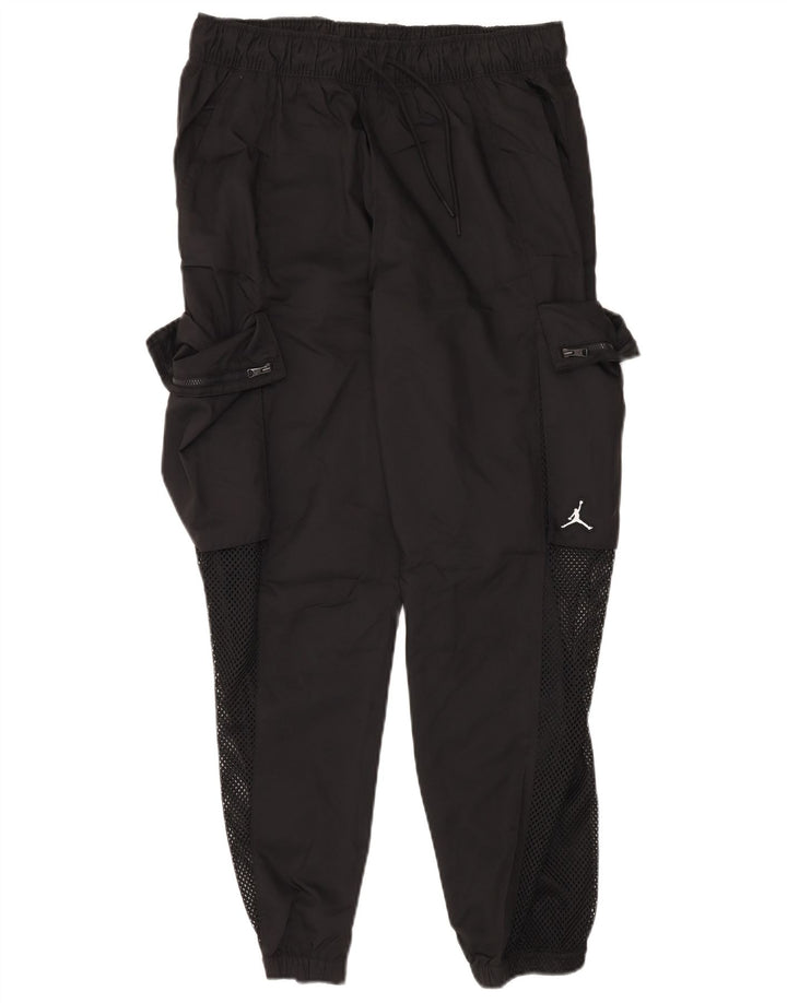 JORDAN Pantalon de survêtement cargo pour hommes Joggers Large Noir Polyester
