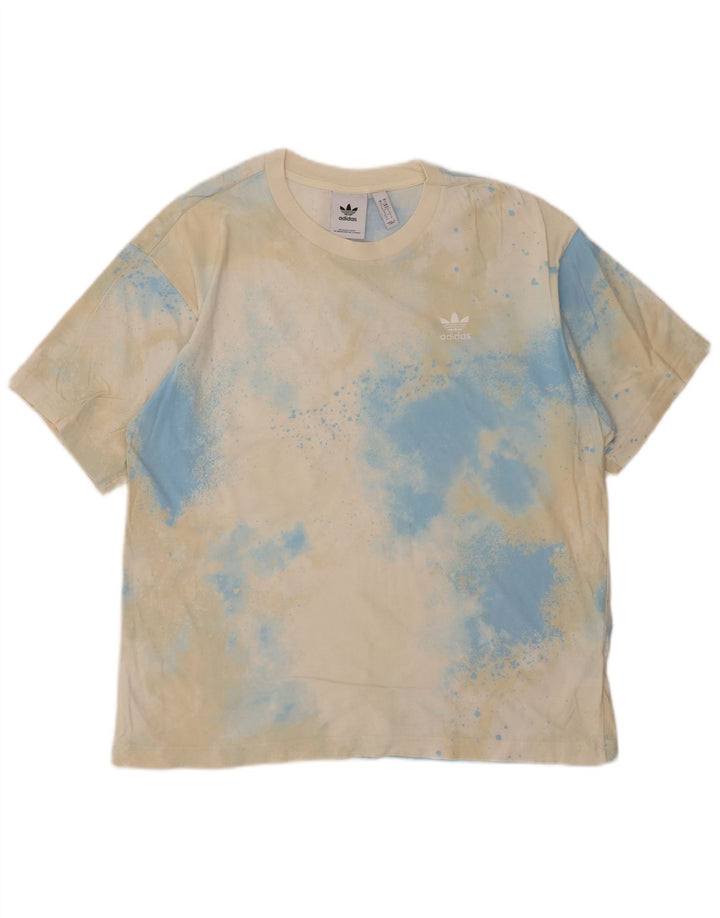 Adidas T-Shirt Homme Top Medium Multicolore Tie Dye Coton