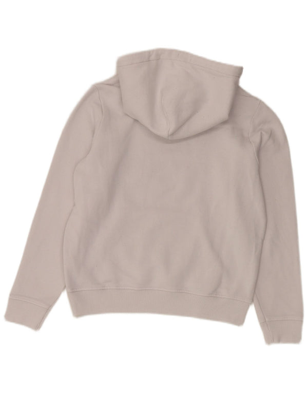Tommy Hilfiger Pull à capuche surdimensionné graphique pour femme UK 10 Petit Blanc