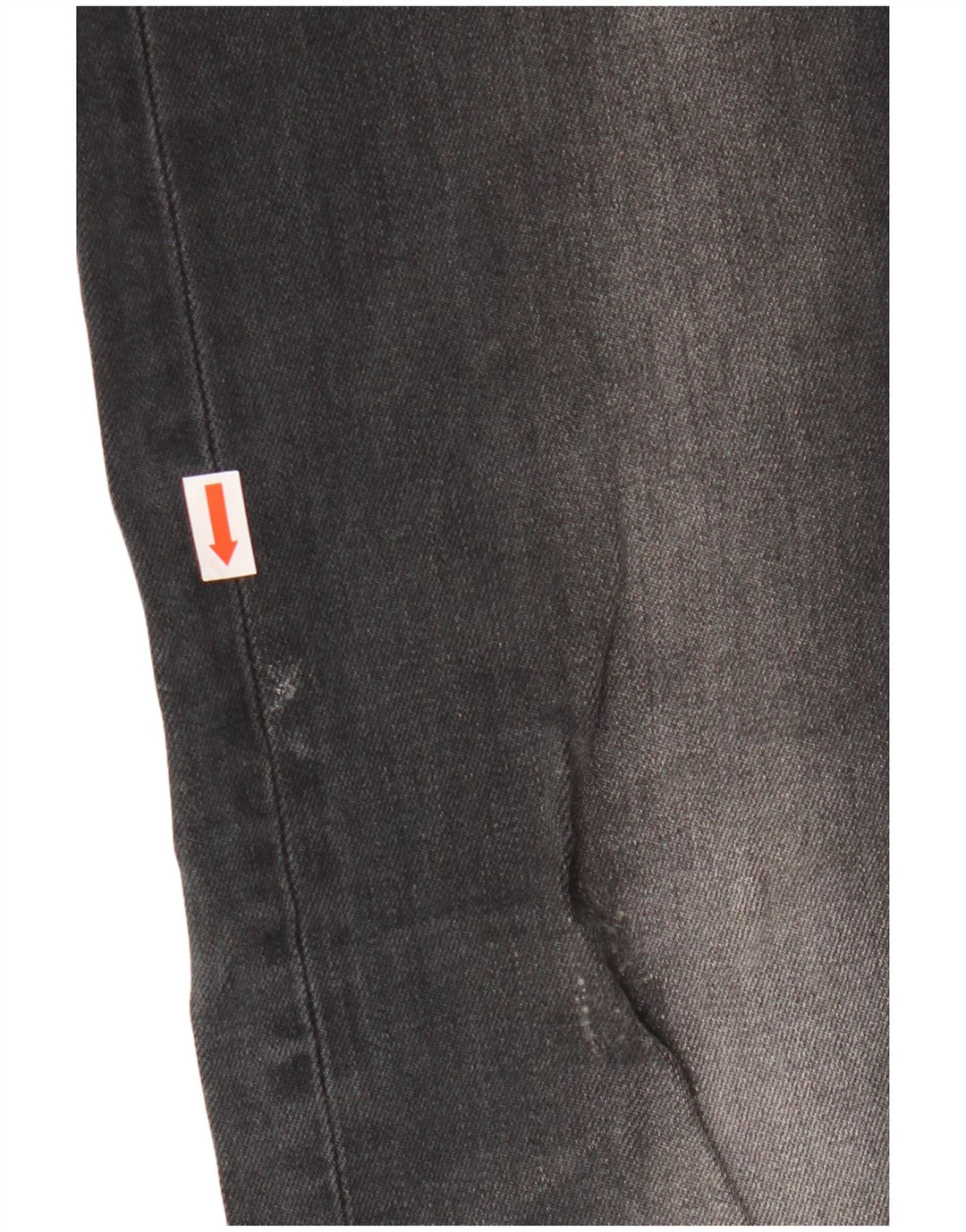 Superdry Jean skinny effet vieilli W30 L32 en coton noir pour femme