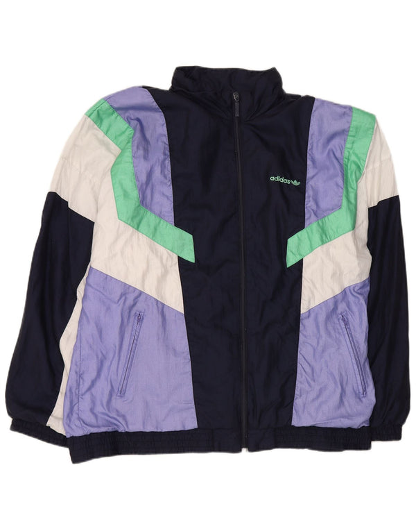 Adidas Veste de survêtement pour homme 2XL Multicolore Colourblock Polyamide