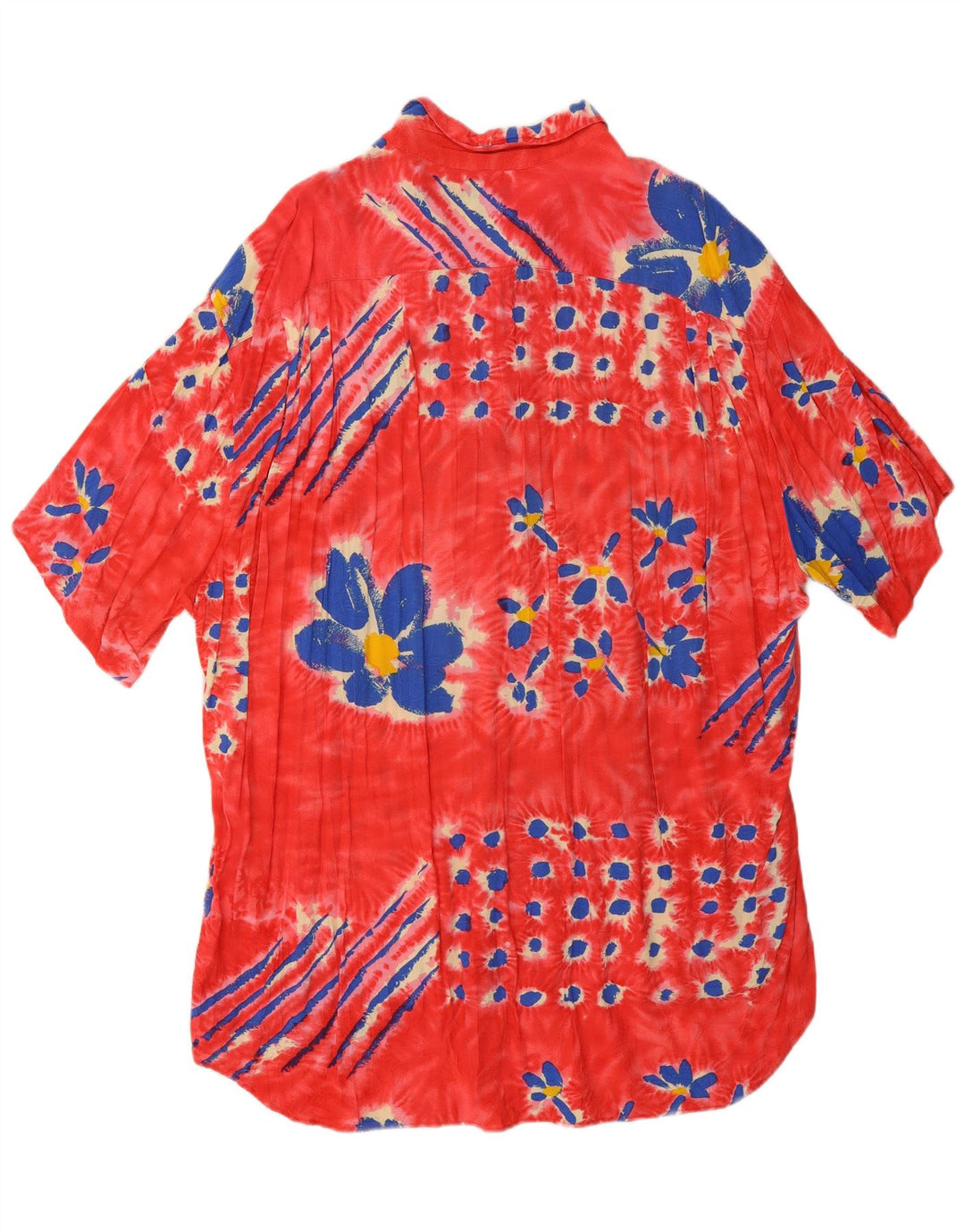 JAMS WORLD Chemise à manches courtes pour homme XL Rayonne florale rouge