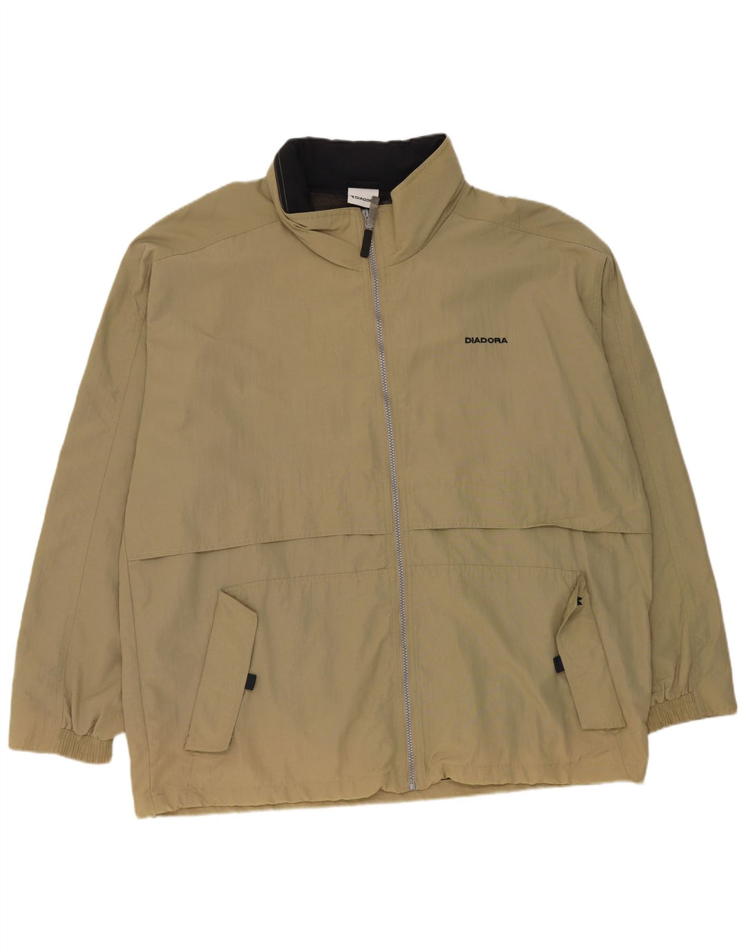 Diadora Veste de Pluie Homme UK 42 XL Kaki Polyester