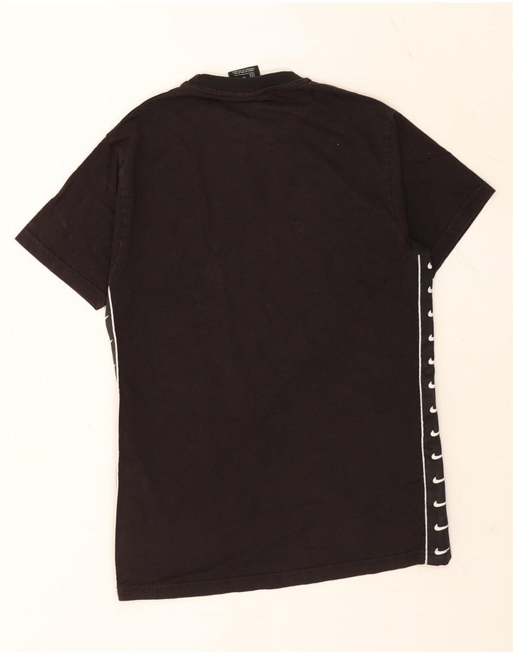 Nike T-shirt graphique pour homme en coton noir moyen