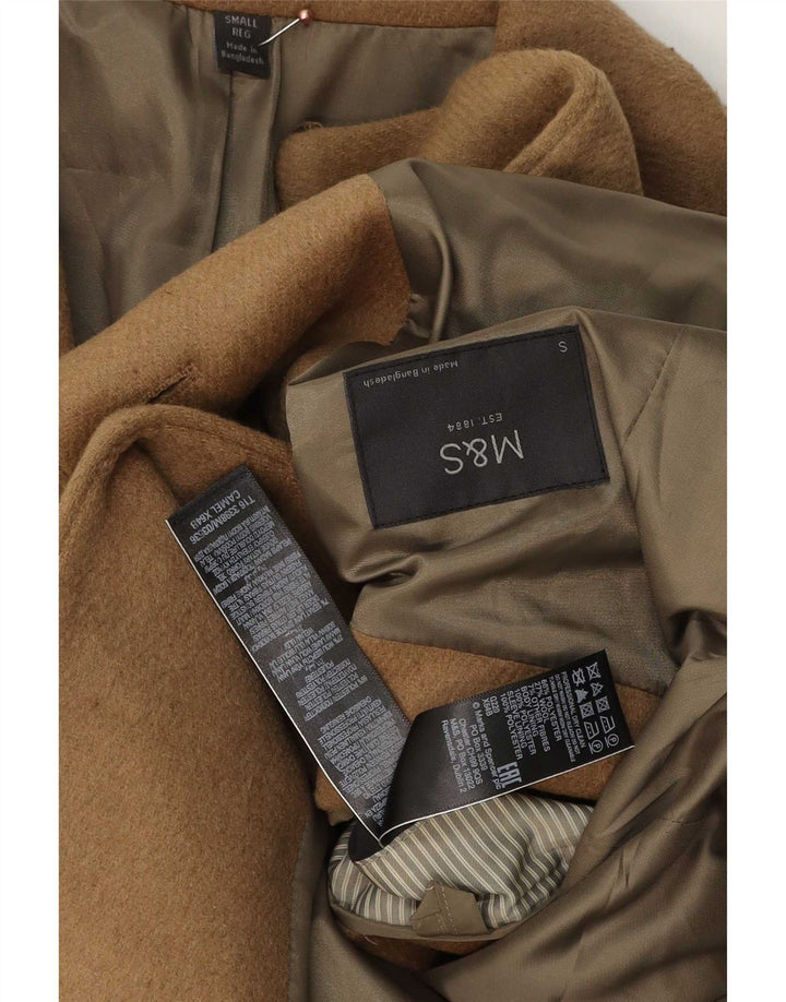 Marks & Spencer Pardessus pour homme UK 36 Small Beige Polyester