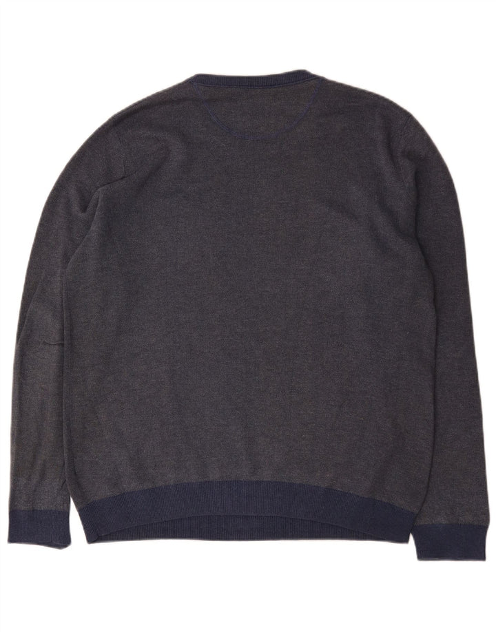 White Stuff Sweat-Shirt Homme Bleu Marine Moyen Coton