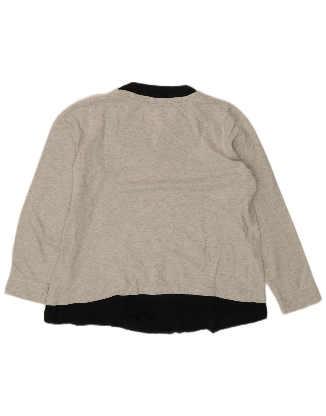 Marks & Spencer Sweat-shirt pour femme UK 16 Large Gris Colorblock