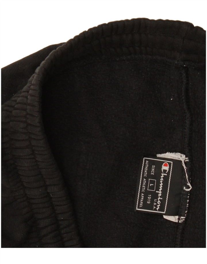 CHAMPION Pantalon de Survêtement Homme Large Noir