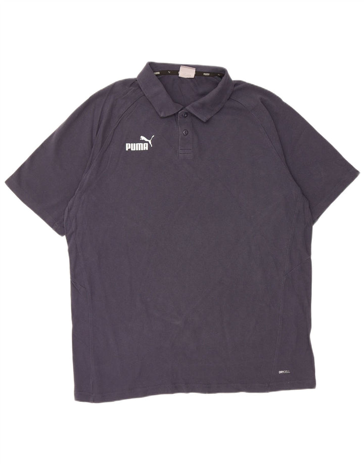 PUMA Polo Graphique Homme XL Bleu Marine