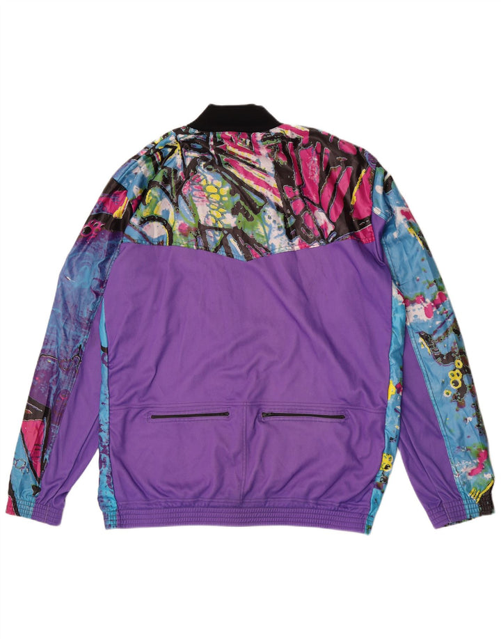 Nalini Veste de survêtement à motif abstrait pour homme XL multicolore