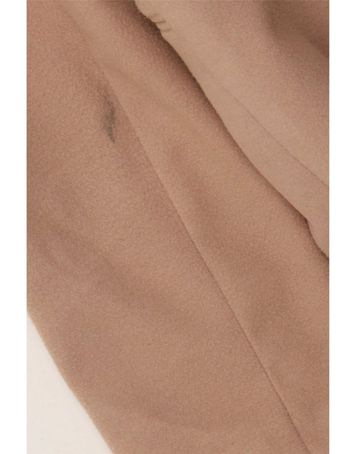 Topshop Manteau croisé pour femme UK 12 Polyester beige moyen