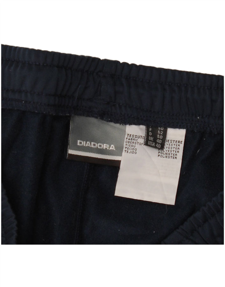 Diadora Pantalon de survêtement pour homme UK 40 Medium Bleu marine Polyester