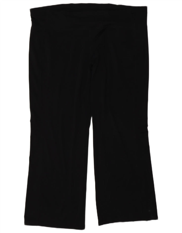 Marks & Spencer Pantalon de survêtement pour femme UK 22 3XL Noir Polyester