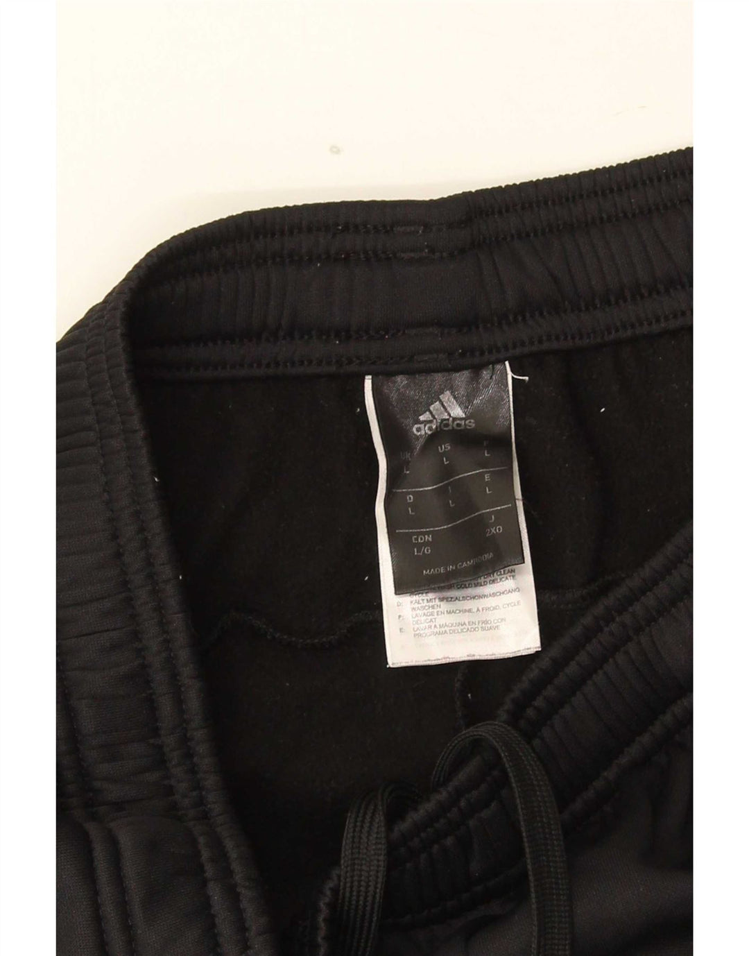 Adidas Pantalon de survêtement Climawarm pour homme Large Noir Polyester