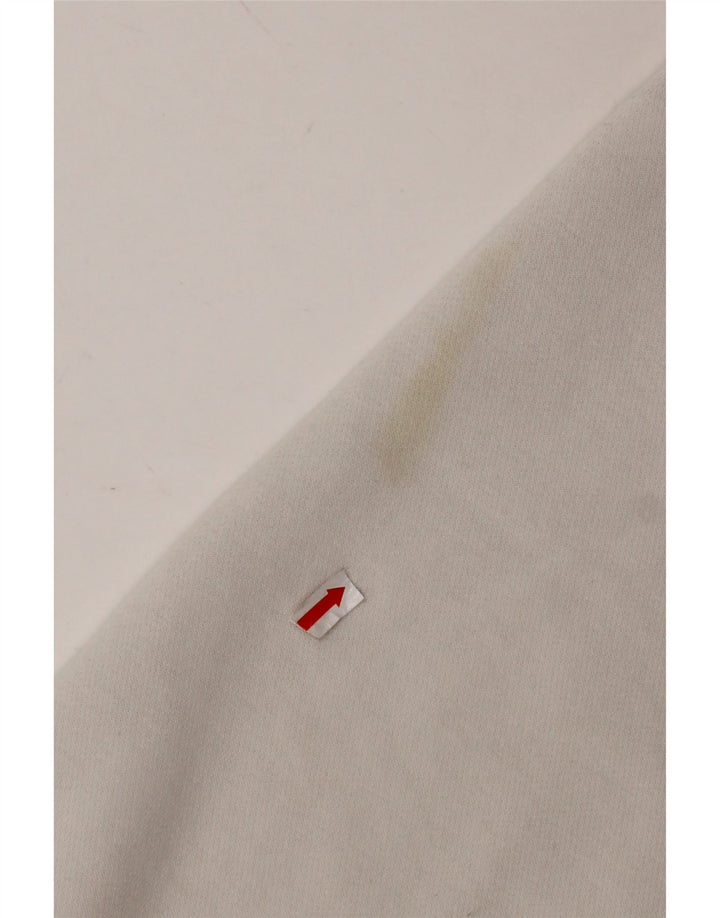 NIKE Sweat-shirt graphique pour homme en coton gris moyen