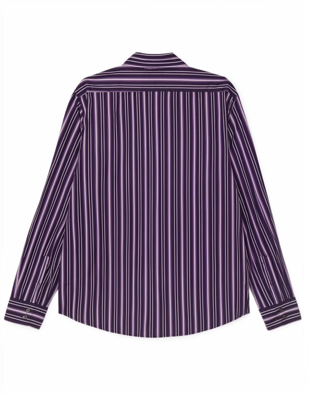Hugo Boss Chemise Homme Large Violet Rayé Coton
