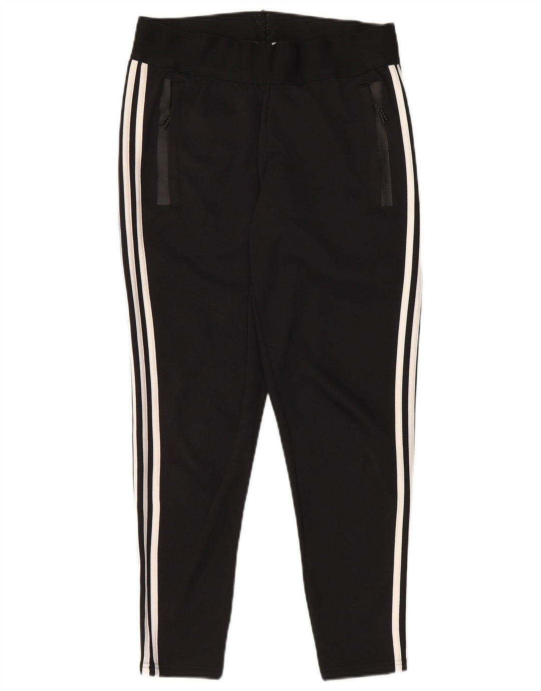 ADIDAS Pantalon de survêtement pour femme UK 8/10 Small Noir Polyester