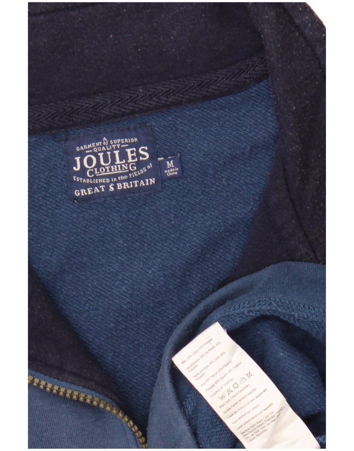 JOULES Pull Sweat Col Zippé Homme Bleu Marine Moyen Coton