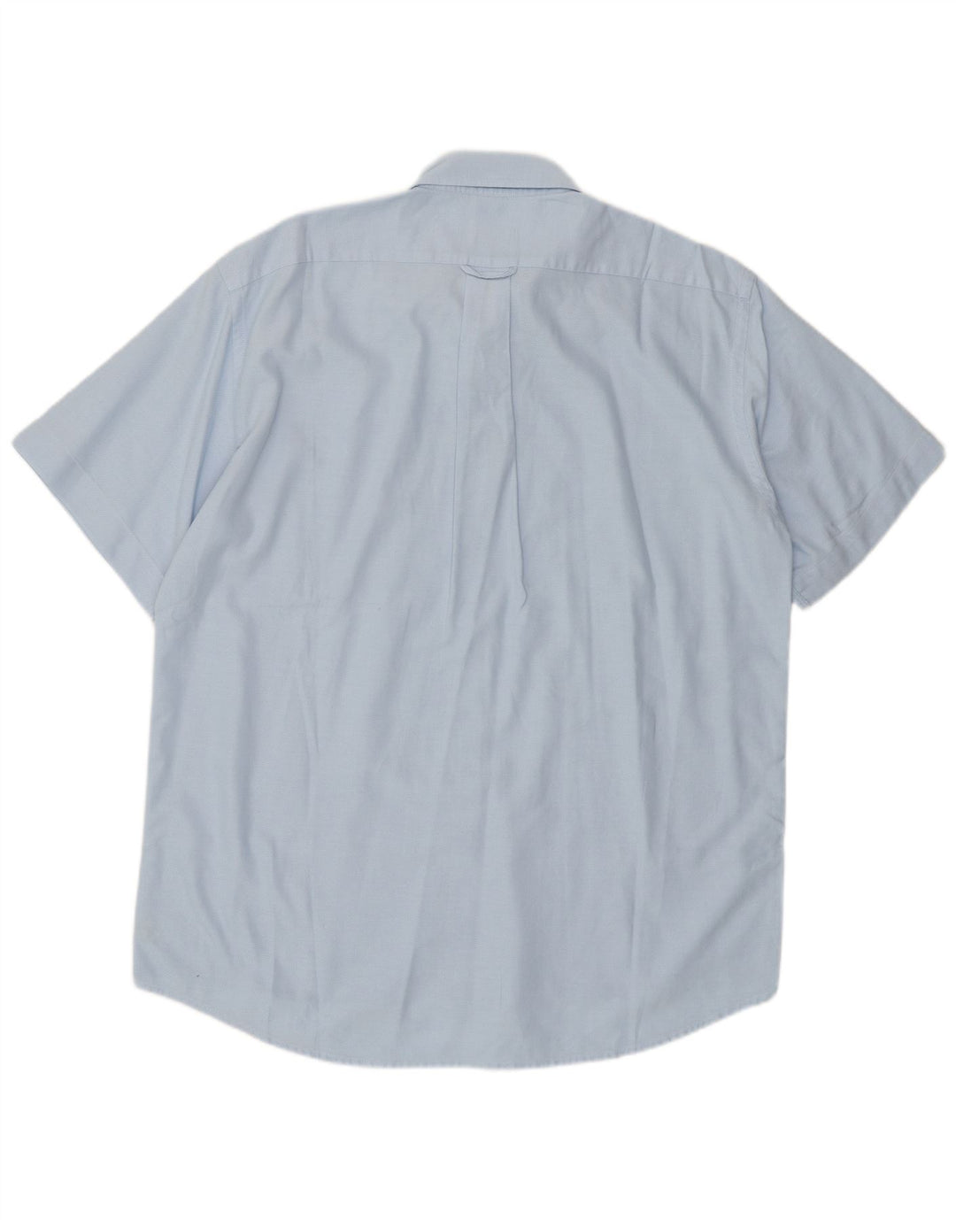 Lacoste Chemise à manches courtes pour hommes Taille 41 Grand coton bleu