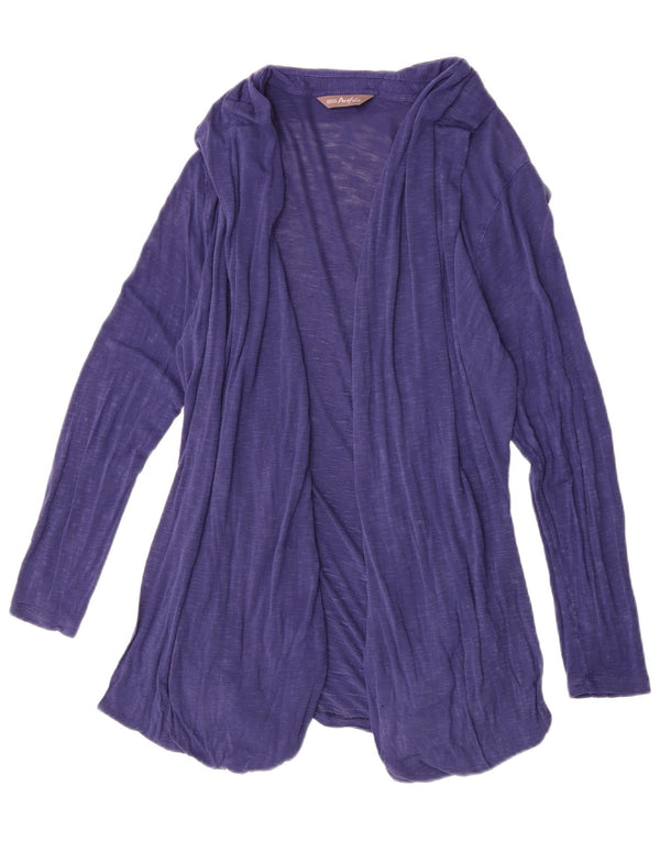 Marks & Spencer Pull cardigan long pour femme UK 12 Violet moyen