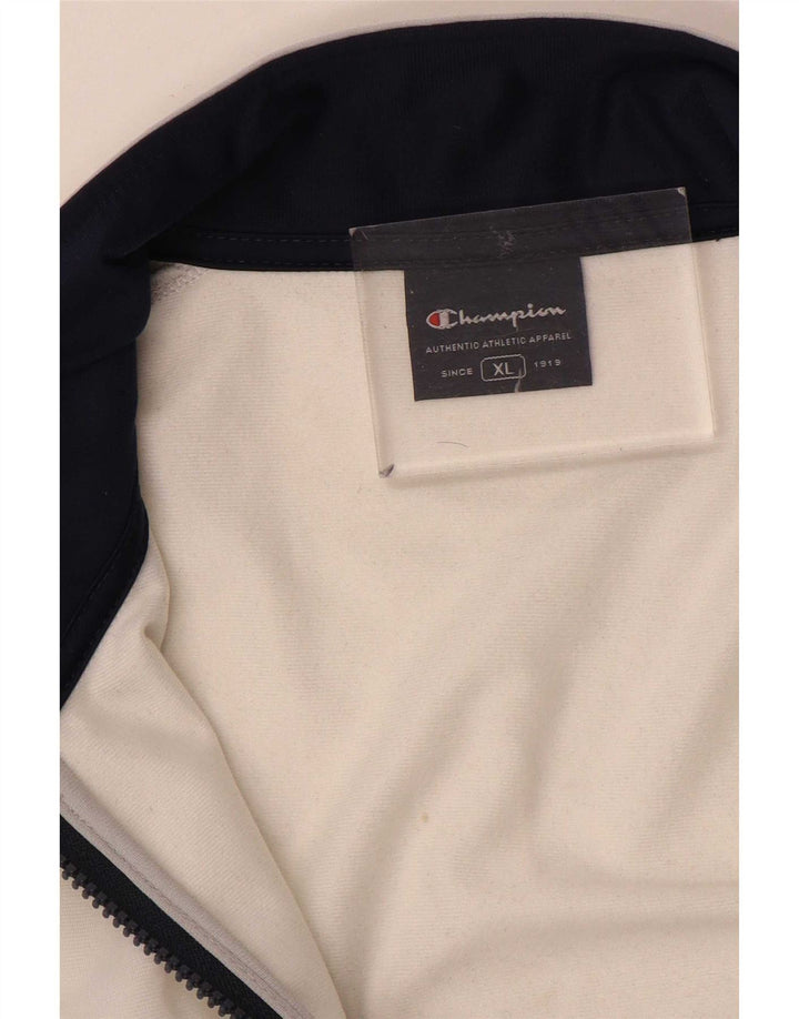 Champion Veste de Survêtement Homme XL Gris Colorblock