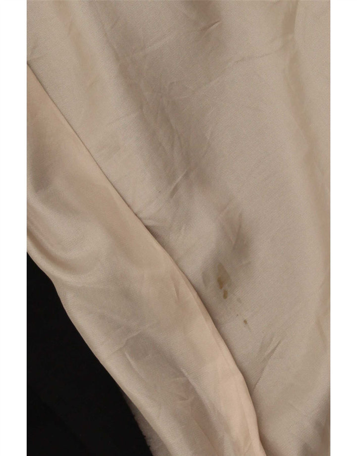 Topshop Veste Blazer Ouverte Femme UK 10 Petit Noir Polyester