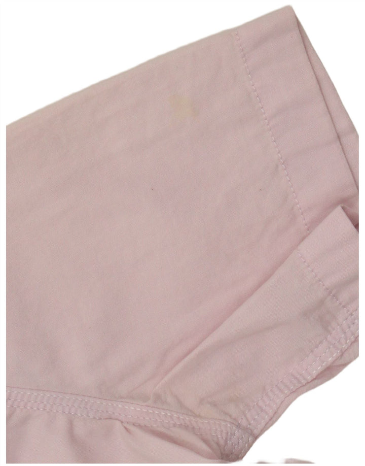 French Connection Chemise à Manches Courtes Homme XS Rose Coton