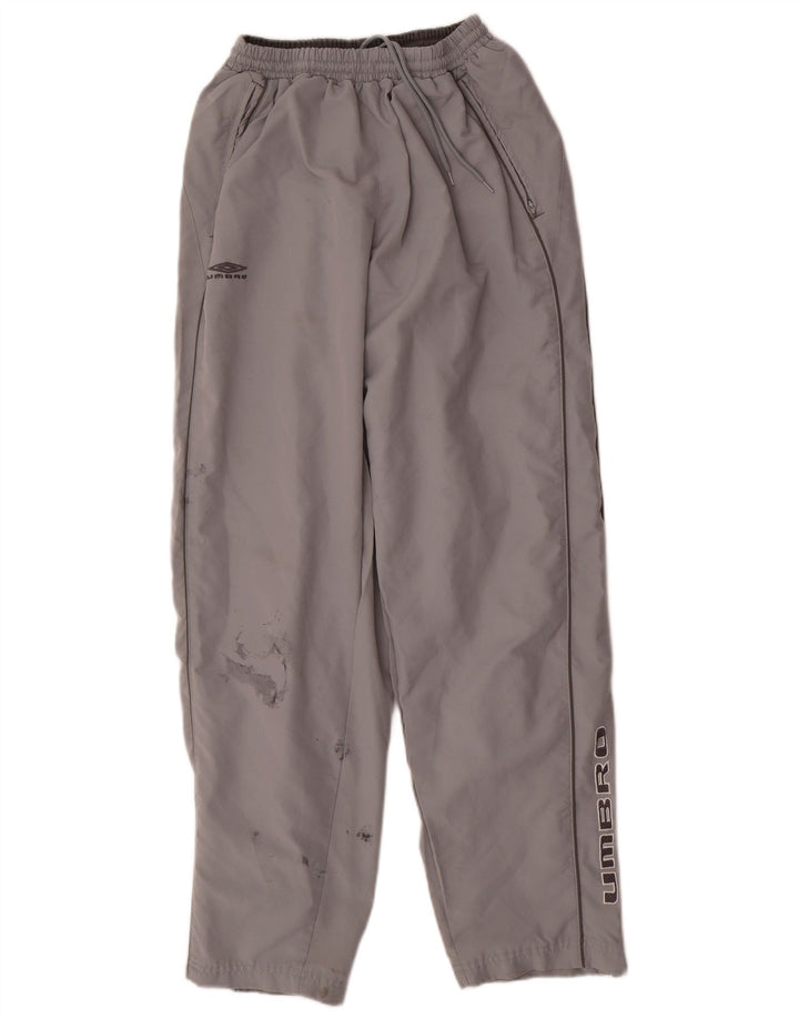 Umbro Pantalon de Survêtement Graphique Homme Petit Gris Polyester