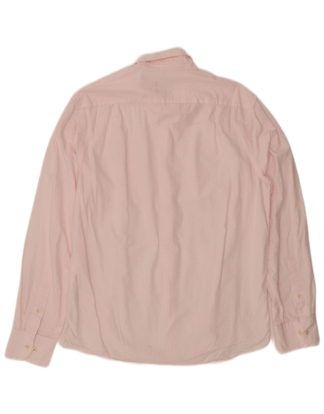 IZOD Chemise cintrée pour homme en coton vichy rose grand format