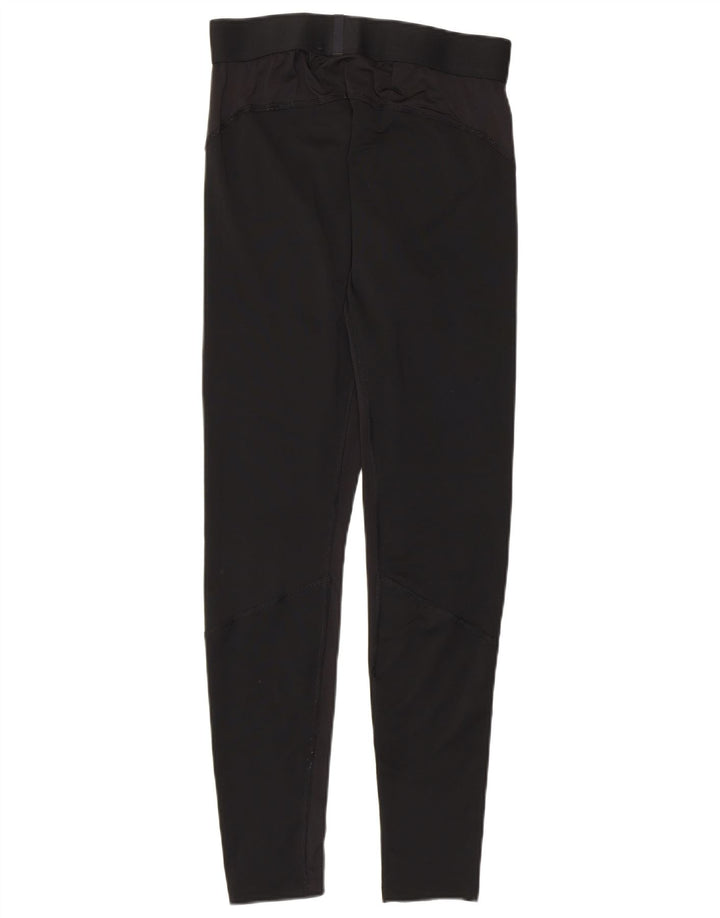 Adidas Femmes Primegreen Leggings UK 14 Grand Noir Polyester