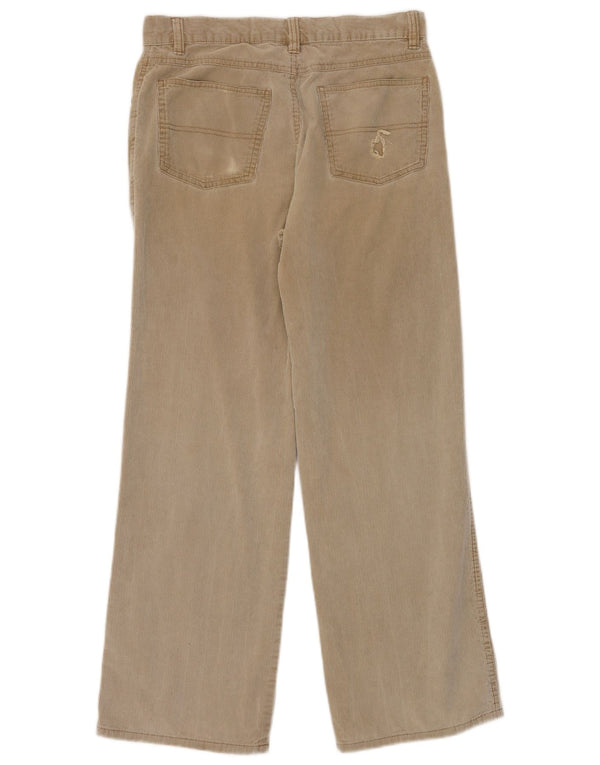 Tommy Hilfiger Pantalon en velours côtelé pour garçon 15-16 ans W30 L28 Coton beige