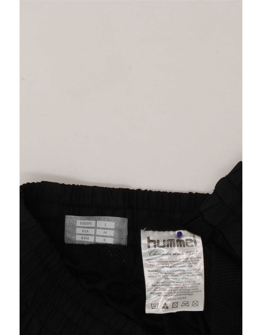Hummel Pantalon de Survêtement Graphique Homme Noir Moyen Polyester