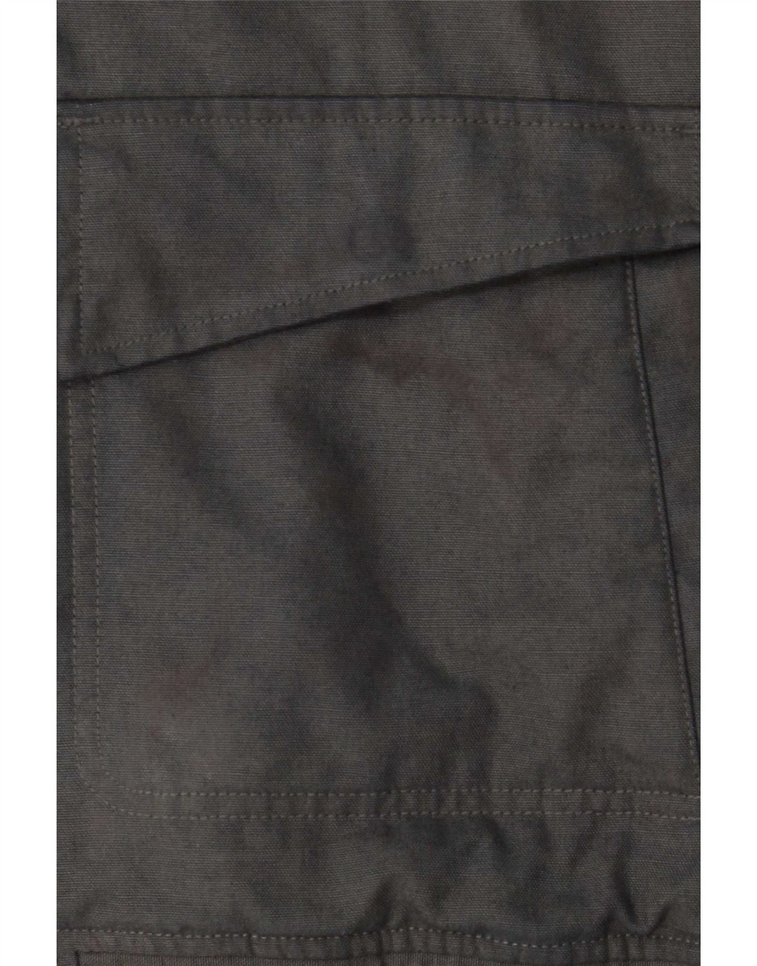 Puma Veste coupe-vent à capuche pour homme UK 40 Large Gris Coton