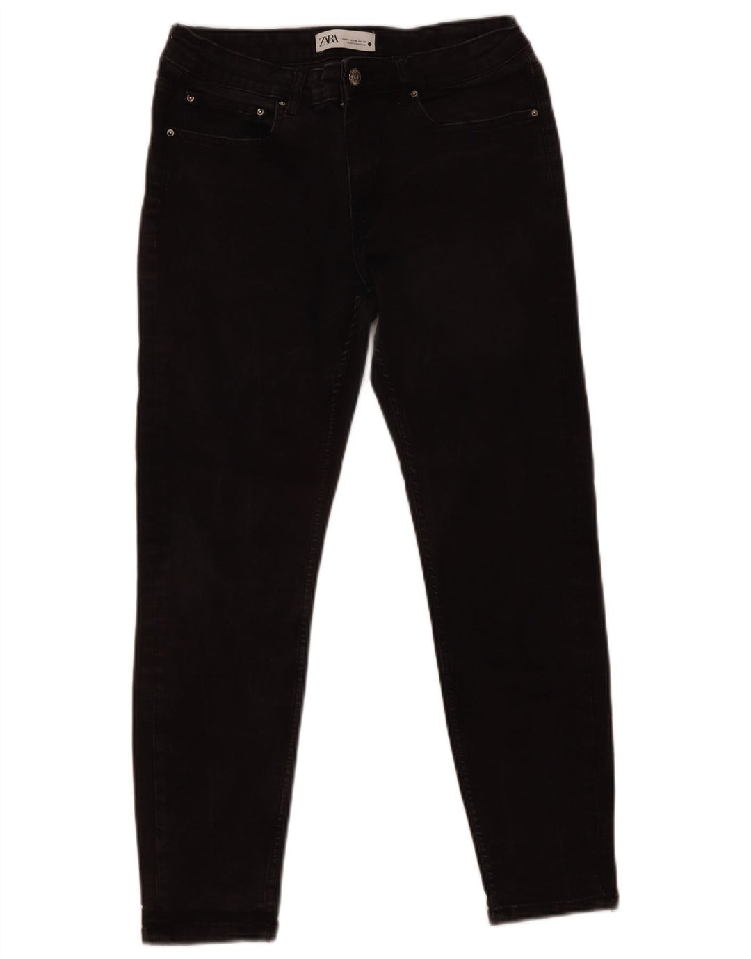 Zara Jean Slim Femme EU 40 Moyen W30 L25 Noir