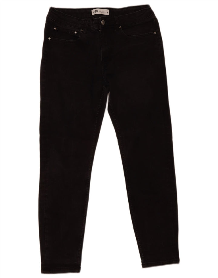 Zara Jean Slim Femme EU 40 Moyen W30 L25 Noir