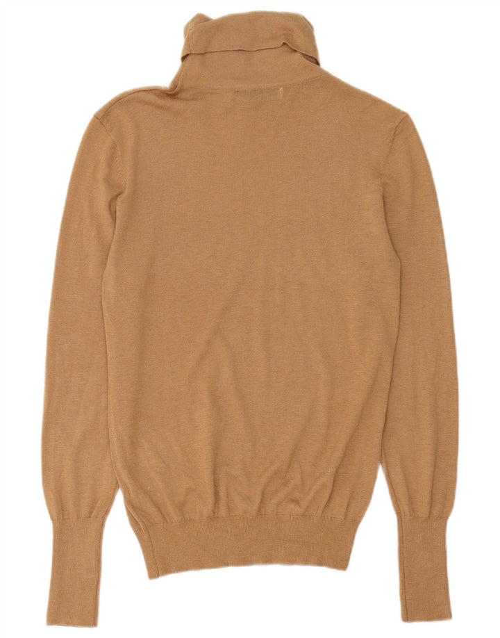 Zara Pull col roulé pour femme UK 16 Large Marron Modal