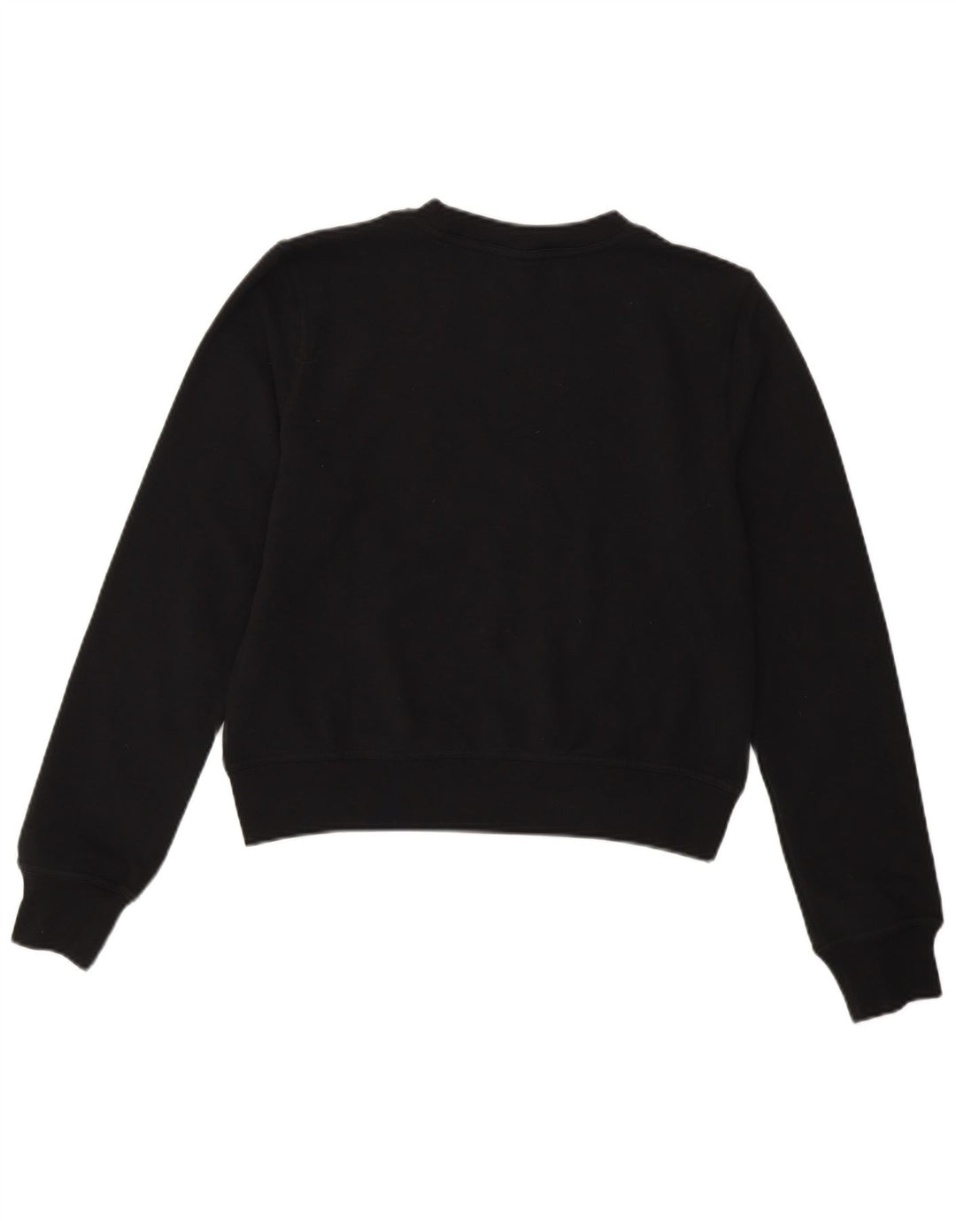 NIKE Sweat-shirt pour femme UK 6 XS Noir Polyester