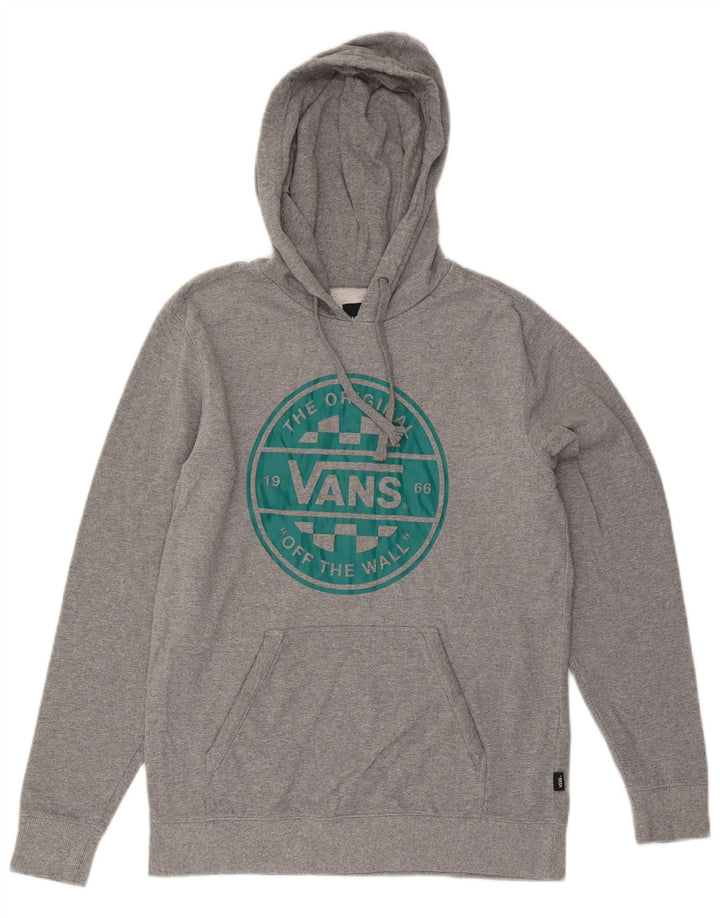 VANS Pull à capuche graphique pour homme XS Gris Coton