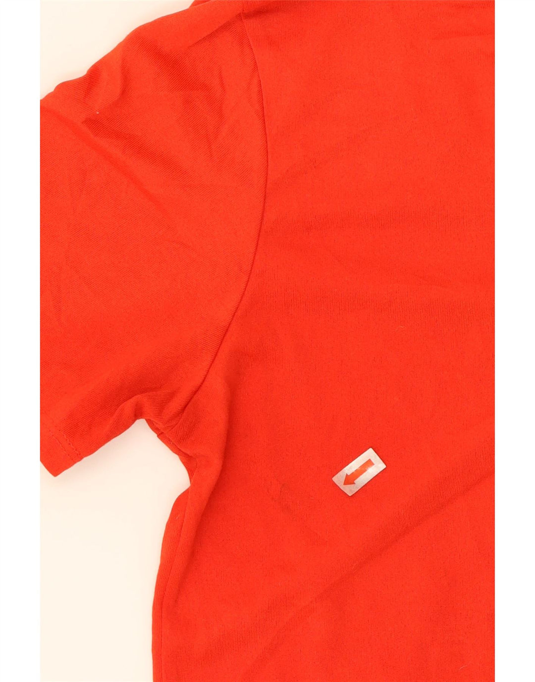 NIKE Womens Athletic Cut T-Shirt Top UK 10 Small Red Vintage Nike and Second-Hand Nike from Messina Hembry 