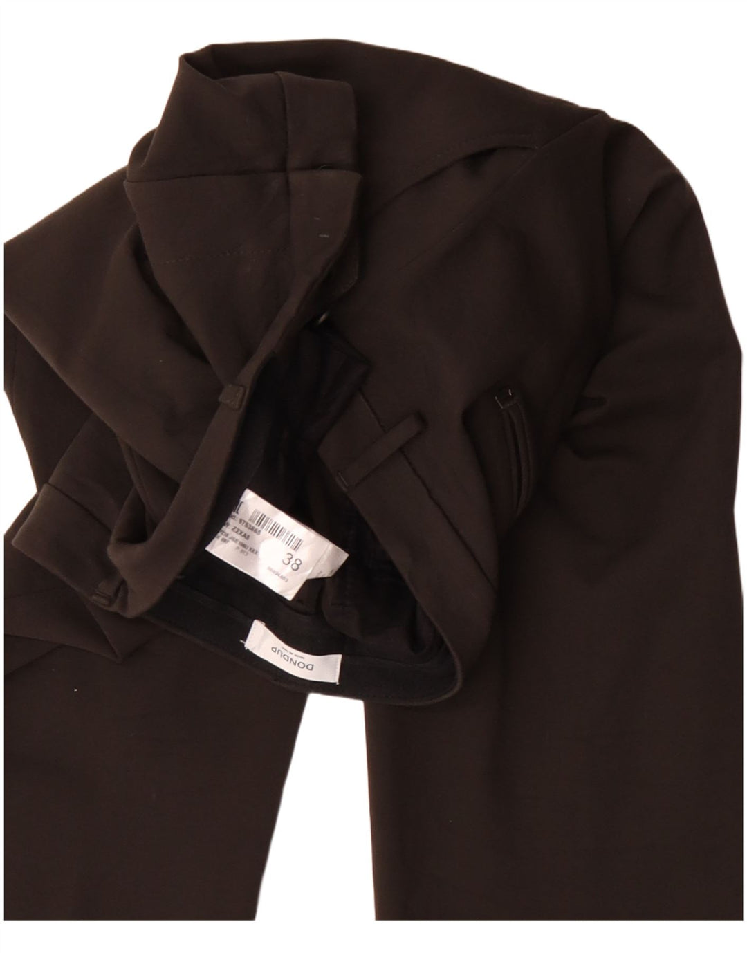 Dondup Pantalon décontracté skinny pour homme W38 L33 Marron Viscose