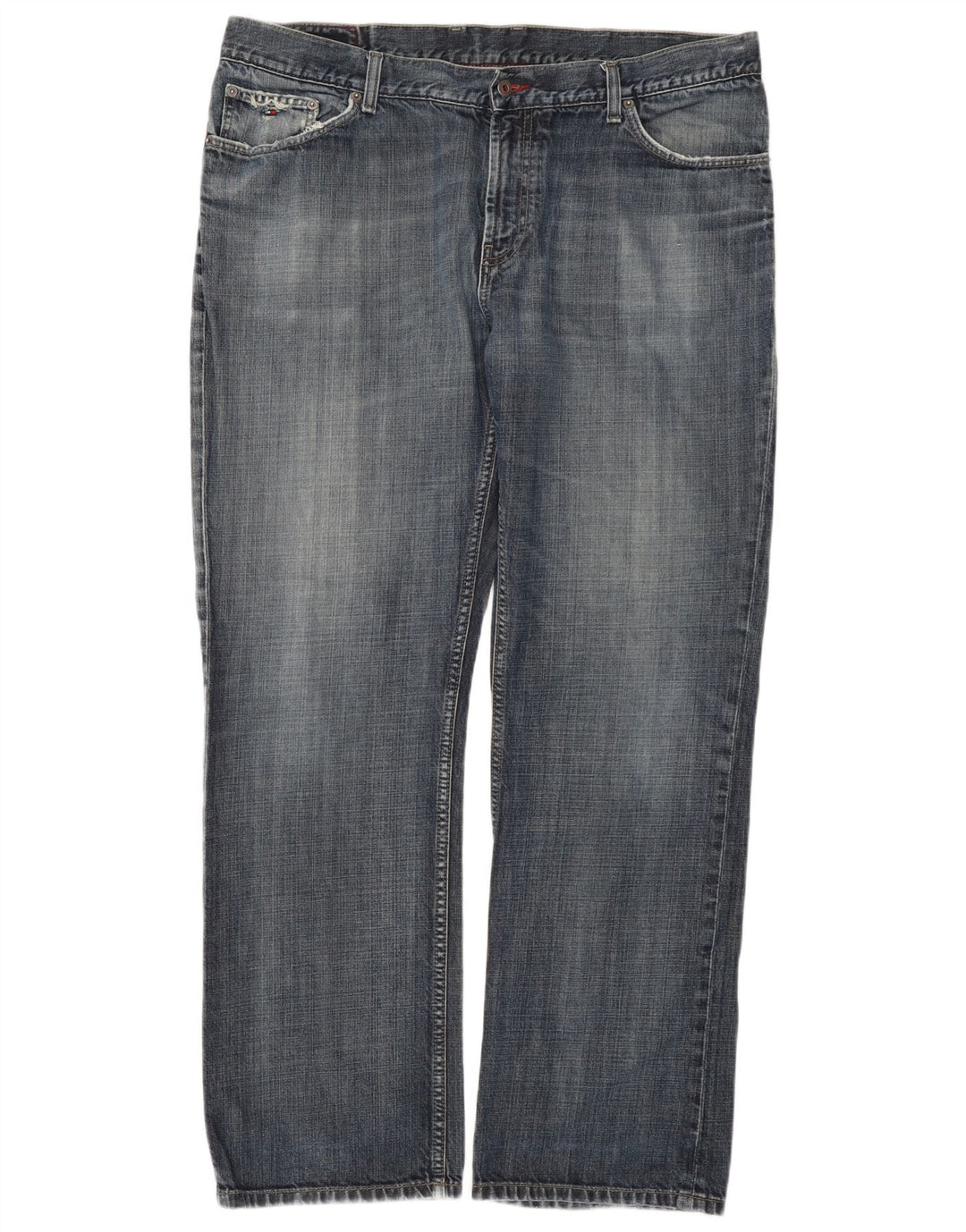 Tommy Hilfiger Jean droit homme W40 L32 bleu coton