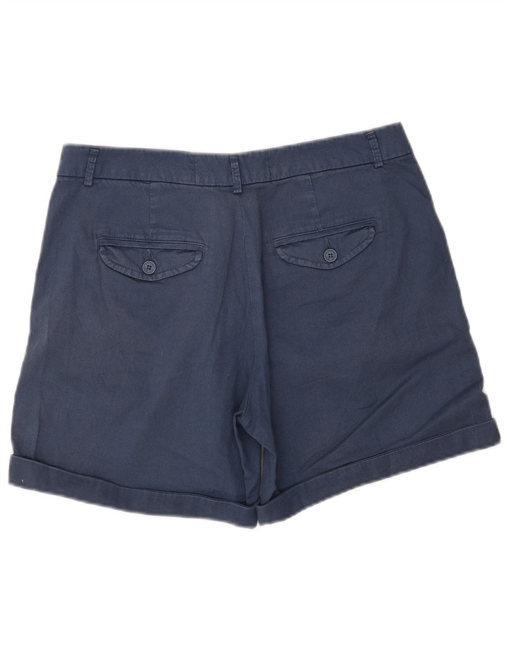 Benetton Short Chino Femme W30 Bleu Marine Moyen