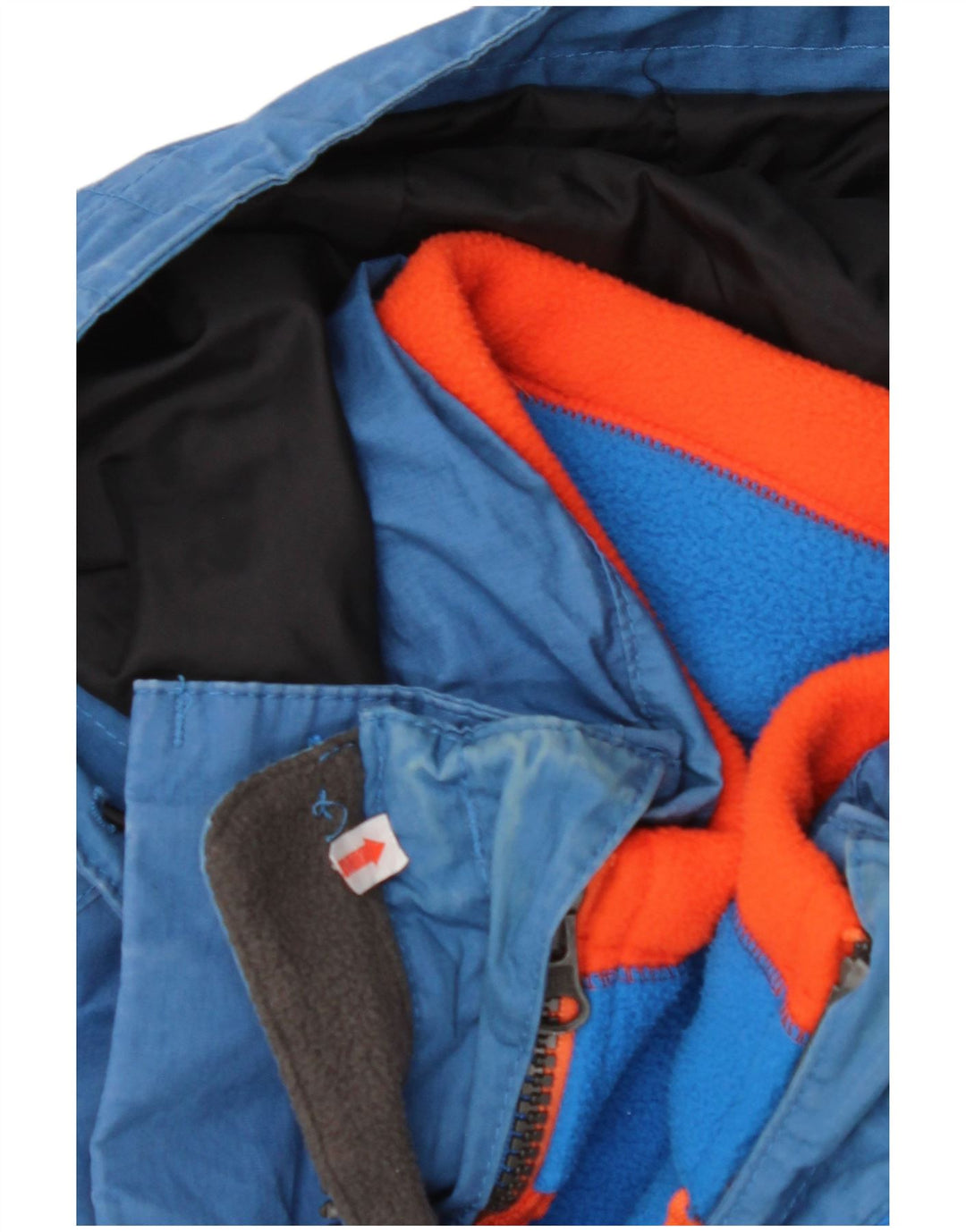 TIMBERLAND Veste coupe-vent à capuche pour homme UK 36 Petit Bleu Polyester